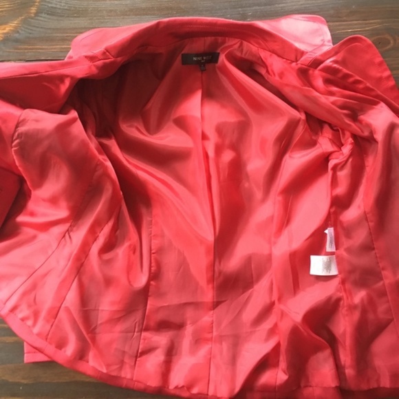 Nine West Red Satin Jacket - Picture 5 of 7